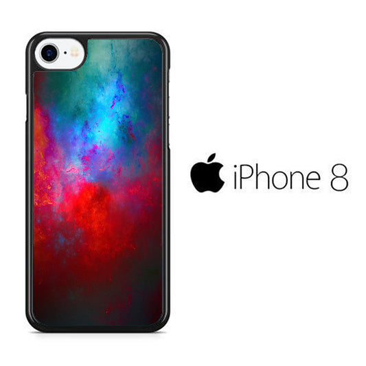 Blend Dark Red Blue iPhone 8 Case - ezzystore - Phone Case