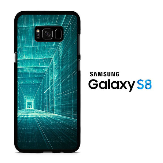 Blue Light Tunnel Samsung Galaxy S8 Case
