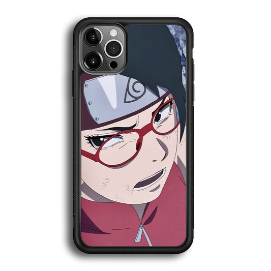 Boruto Sarada Uchiha iPhone 12 Pro Case