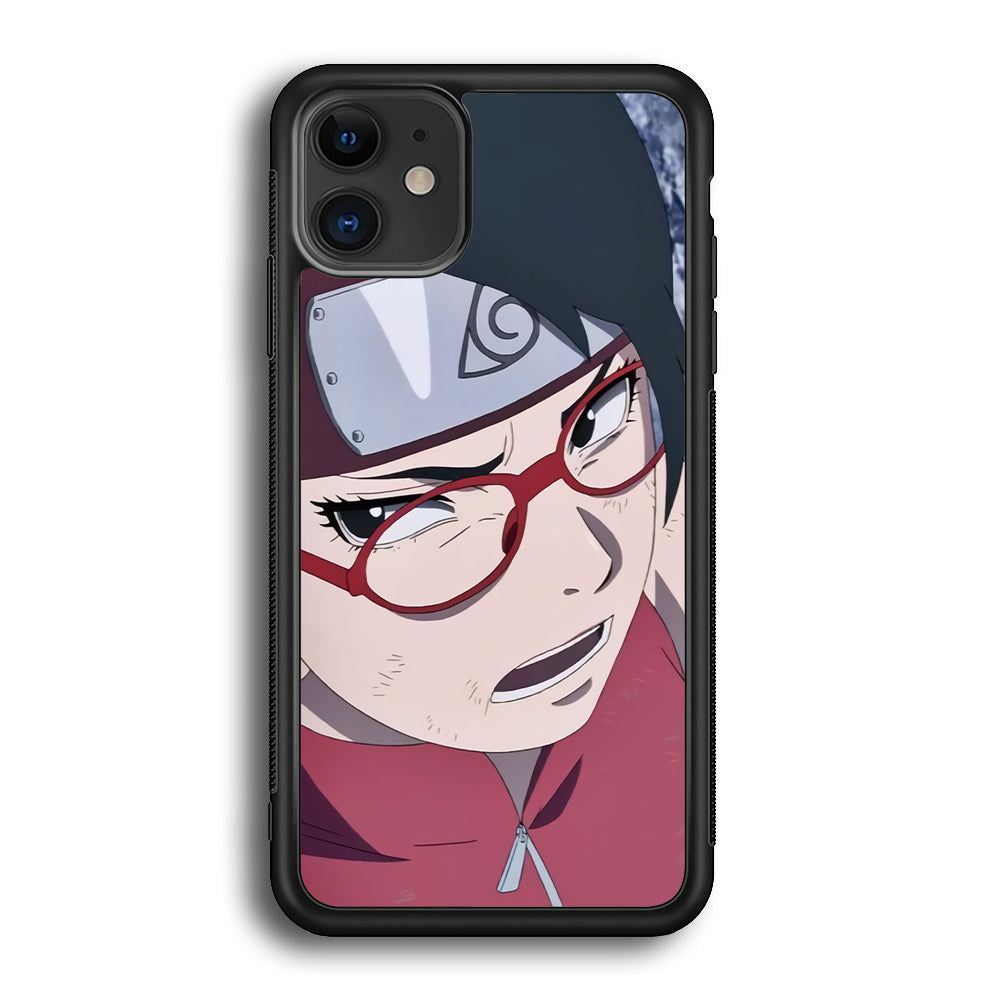 Boruto Sarada Uchiha iPhone 12 Case