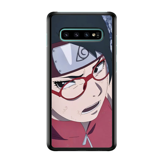 Boruto Sarada Uchiha Samsung Galaxy S10 Case