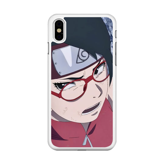 Boruto Sarada Uchiha iPhone X Case