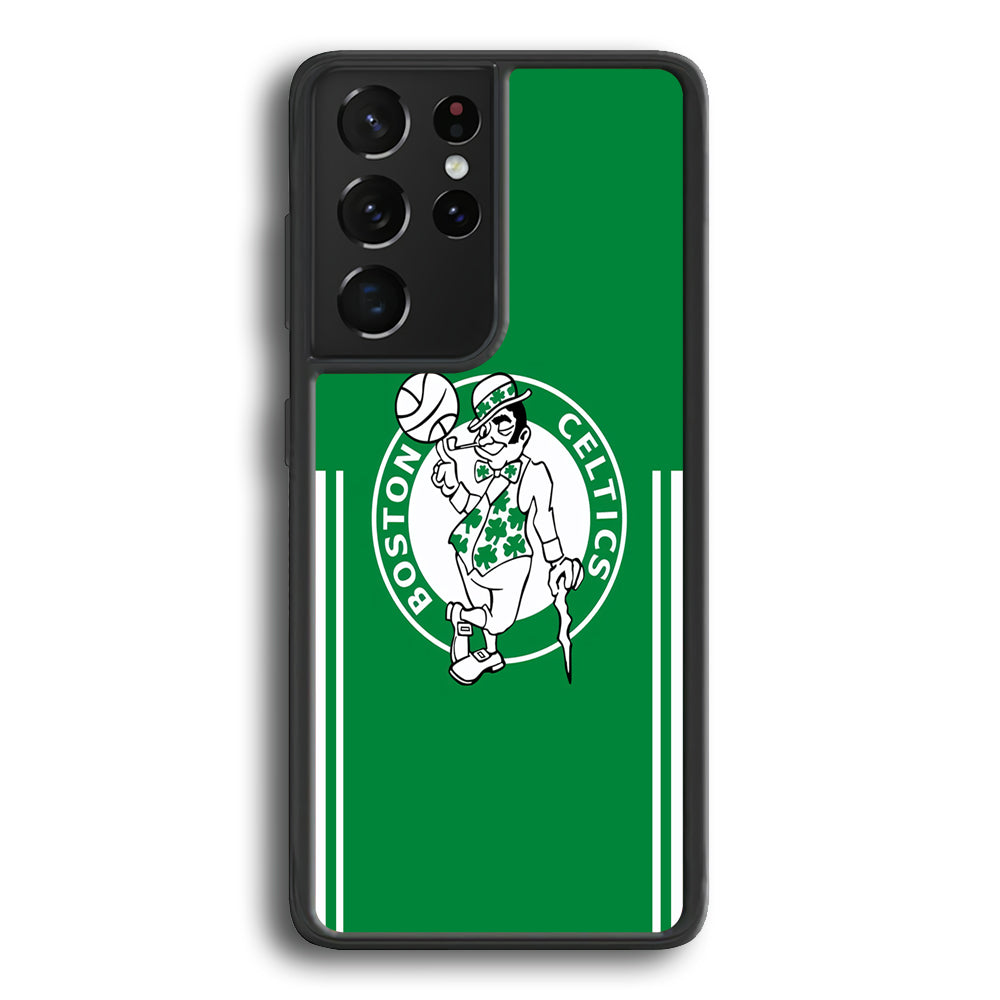 Boston Celtics Costume Samsung Galaxy S21 Ultra Case - Ezzystore