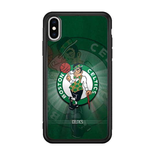 Boston Celtics Logo NBA iPhone XS Case