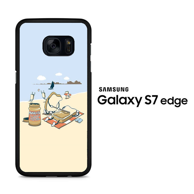 Bread Holliday In The Beach Samsung Galaxy S7 Edge Case