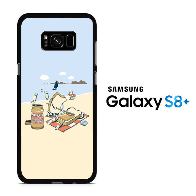 Bread Holliday In The Beach Samsung Galaxy S8 Plus Case