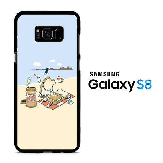 Bread Holliday In The Beach Samsung Galaxy S8 Case