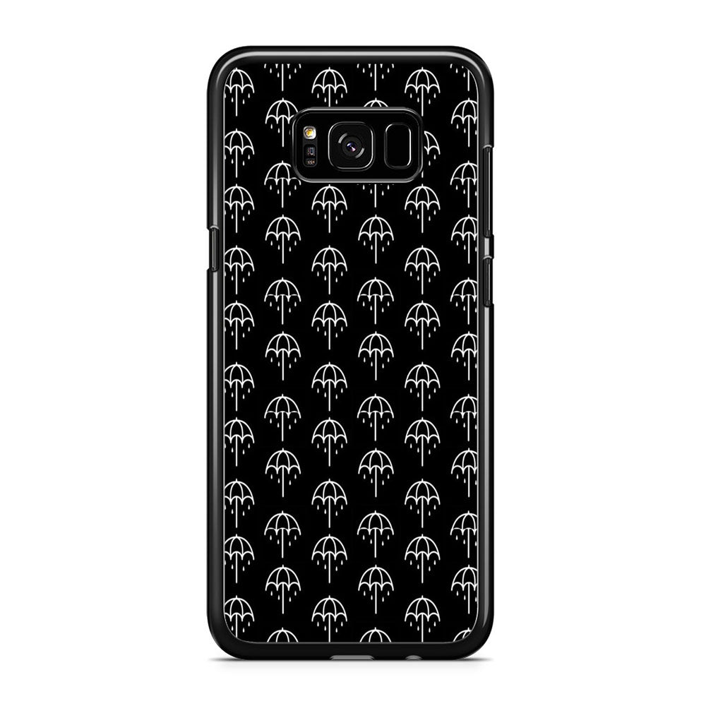 Bring Me The Horizon Black Umbrella Logo Samsung Galaxy S8 Case