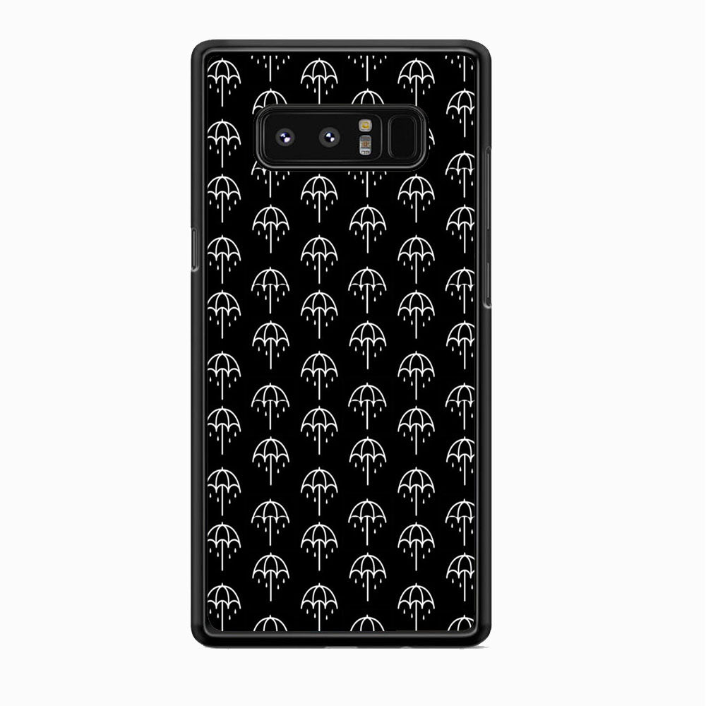 Bring Me The Horizon Black Umbrella Logo Samsung Galaxy Note 8 Case