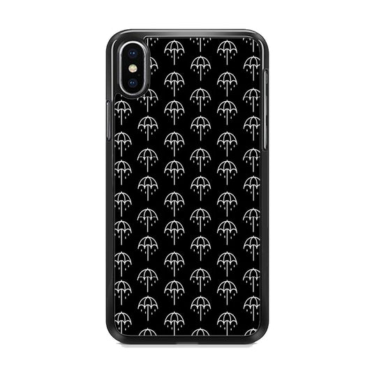 Bring Me The Horizon Black Umbrella Logo iPhone Xs Case