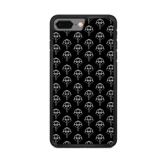 Bring Me The Horizon Black Umbrella Logo iPhone 8 Plus Case