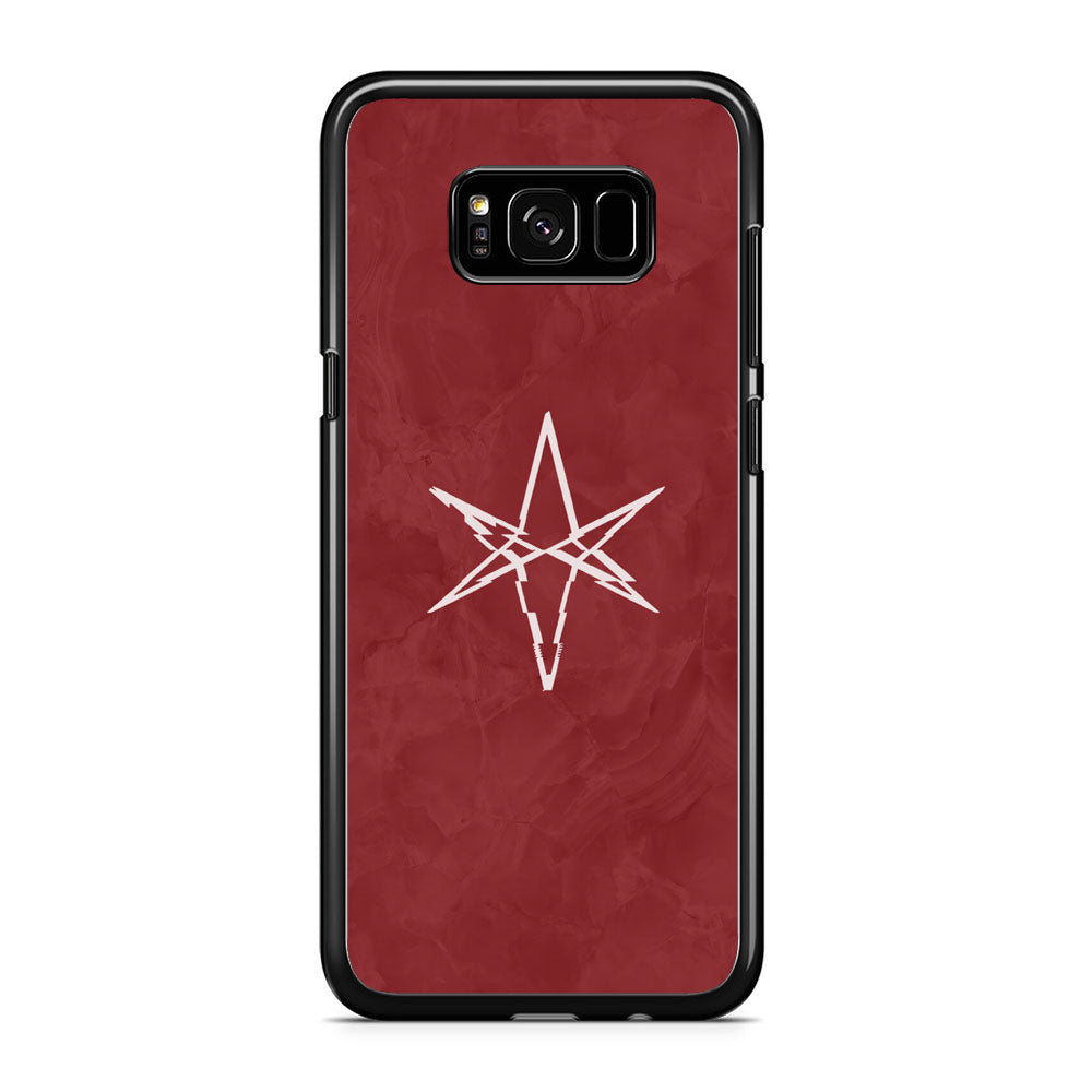 Bring Me The Horizon Maroon Marble Samsung Galaxy S8 Case