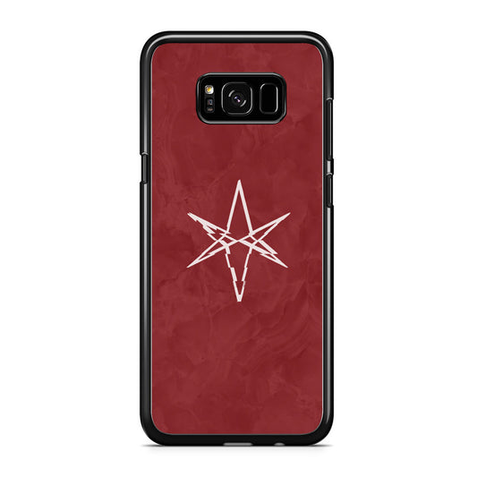 Bring Me The Horizon Maroon Marble Samsung Galaxy S8 Case