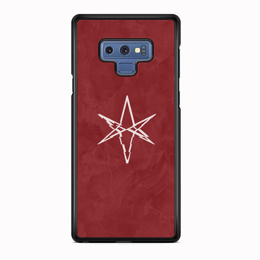 Bring Me The Horizon Maroon Marble Samsung Galaxy Note 9 Case
