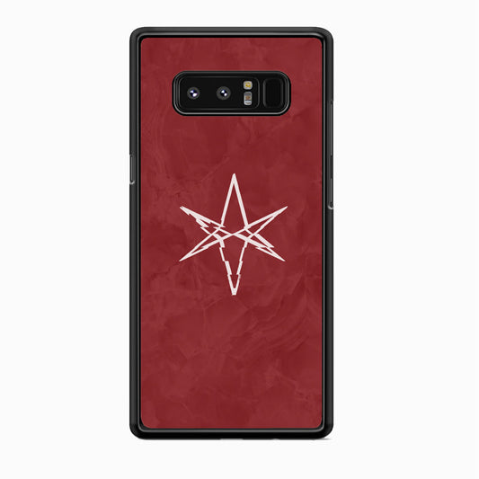 Bring Me The Horizon Maroon Marble Samsung Galaxy Note 8 Case