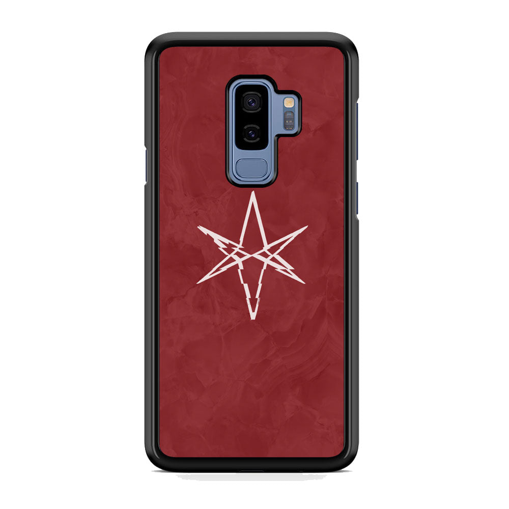 Bring Me The Horizon Maroon Marble Samsung Galaxy S9 Plus Case
