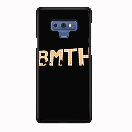 Bring Me The Horizon Word Lamp Logo Samsung Galaxy Note 9 Case