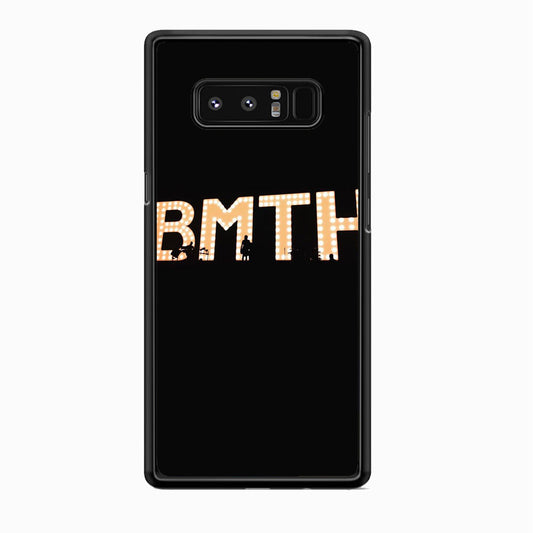 Bring Me The Horizon Word Lamp Logo Samsung Galaxy Note 8 Case