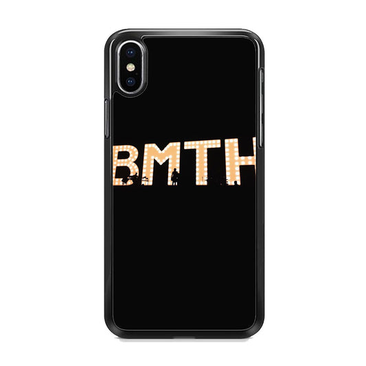 Bring Me The Horizon Word Lamp Logo iPhone Xs Max Case