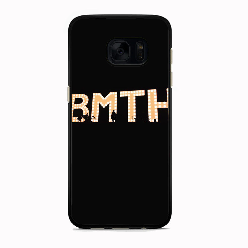 Bring Me The Horizon Word Lamp Logo Samsung Galaxy S7 Edge Case
