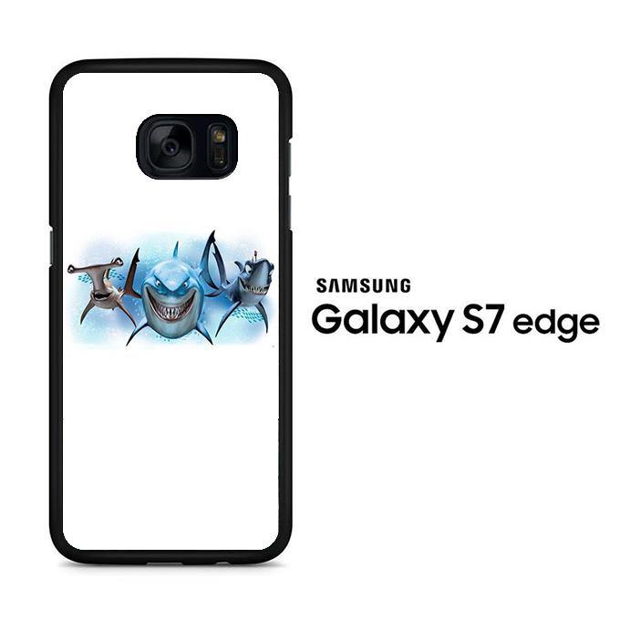 Bruce And Shark Team Finding Nemo Samsung Galaxy S7 Edge Case - ezzyst