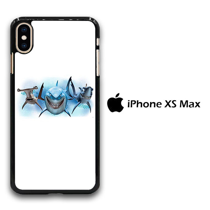 Bruce And Shark Team Finding Nemo iPhone Xs Max Case