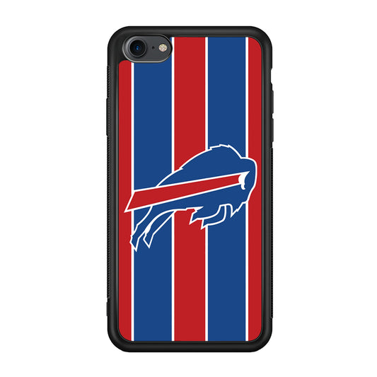 Buffalo Bills Stripe And Logo iPhone 8 Case