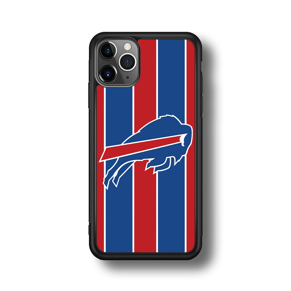 Buffalo Bills Stripe And Logo iPhone 11 Pro Max Case