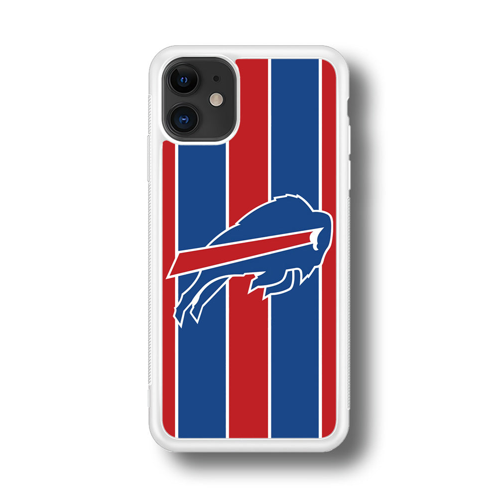 Buffalo Bills Stripe And Logo iPhone 11 Case
