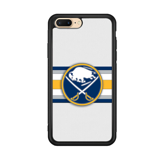 Buffalo Sabres Stripe Logo iPhone 7 Plus Case