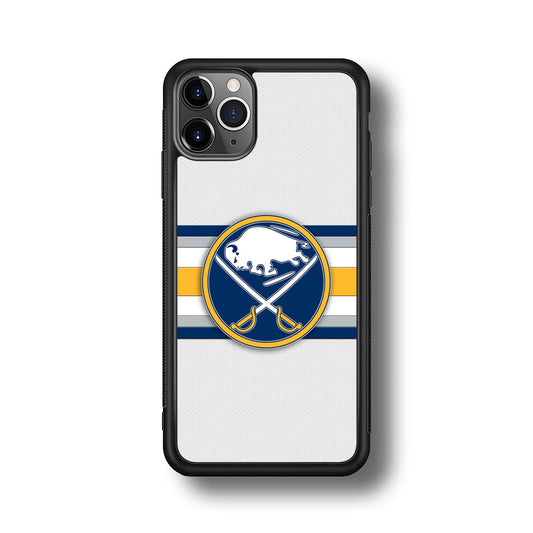 Buffalo Sabres Stripe Logo iPhone 11 Pro Case