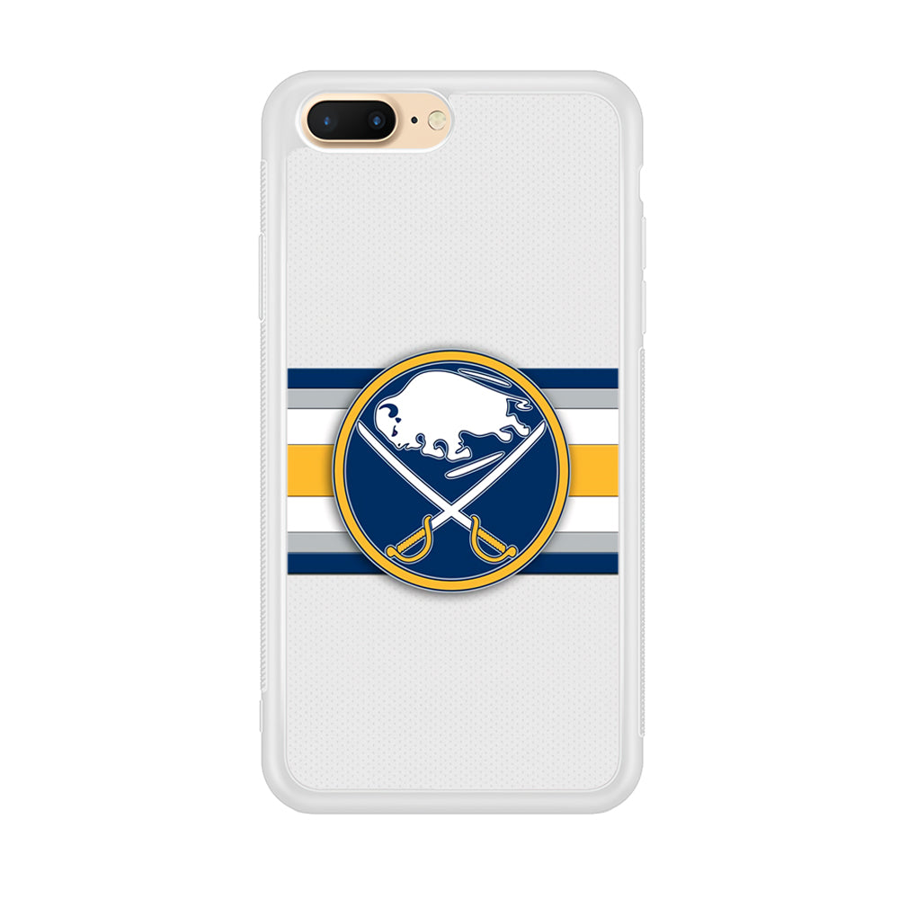 Buffalo Sabres Stripe Logo iPhone 7 Plus Case