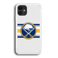 Buffalo Sabres Stripe Logo iPhone 12 Case