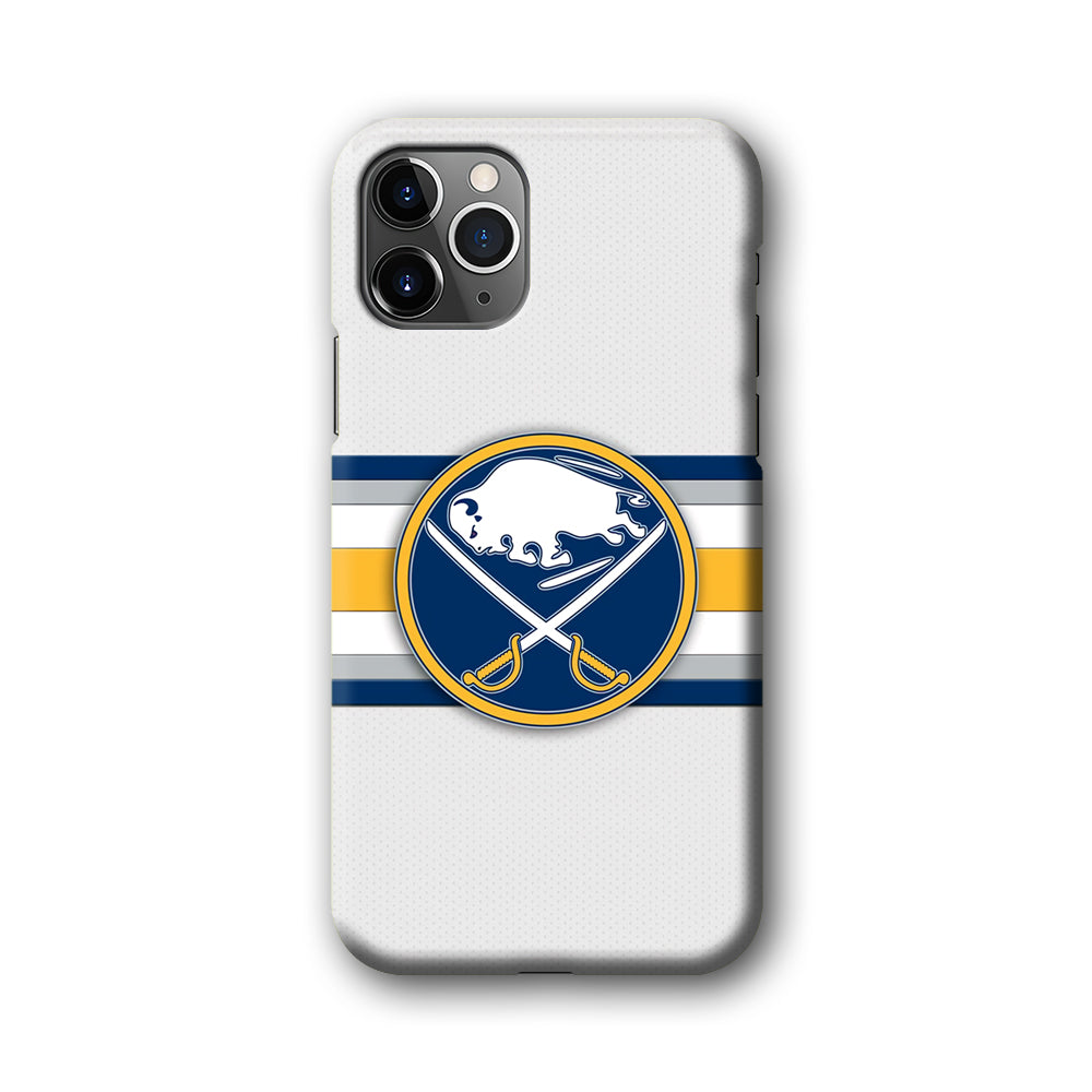 Buffalo Sabres Stripe Logo iPhone 11 Pro Case