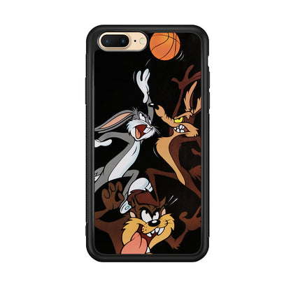 Bugs Bunny Coyote And Taz Playing Basketball iPhone 8 Plus Case