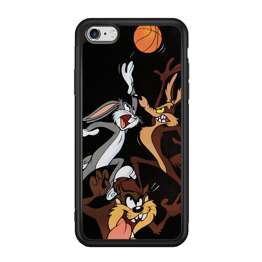 Bugs Bunny Coyote And Taz Playing Basketball iPhone 6 | 6s Case