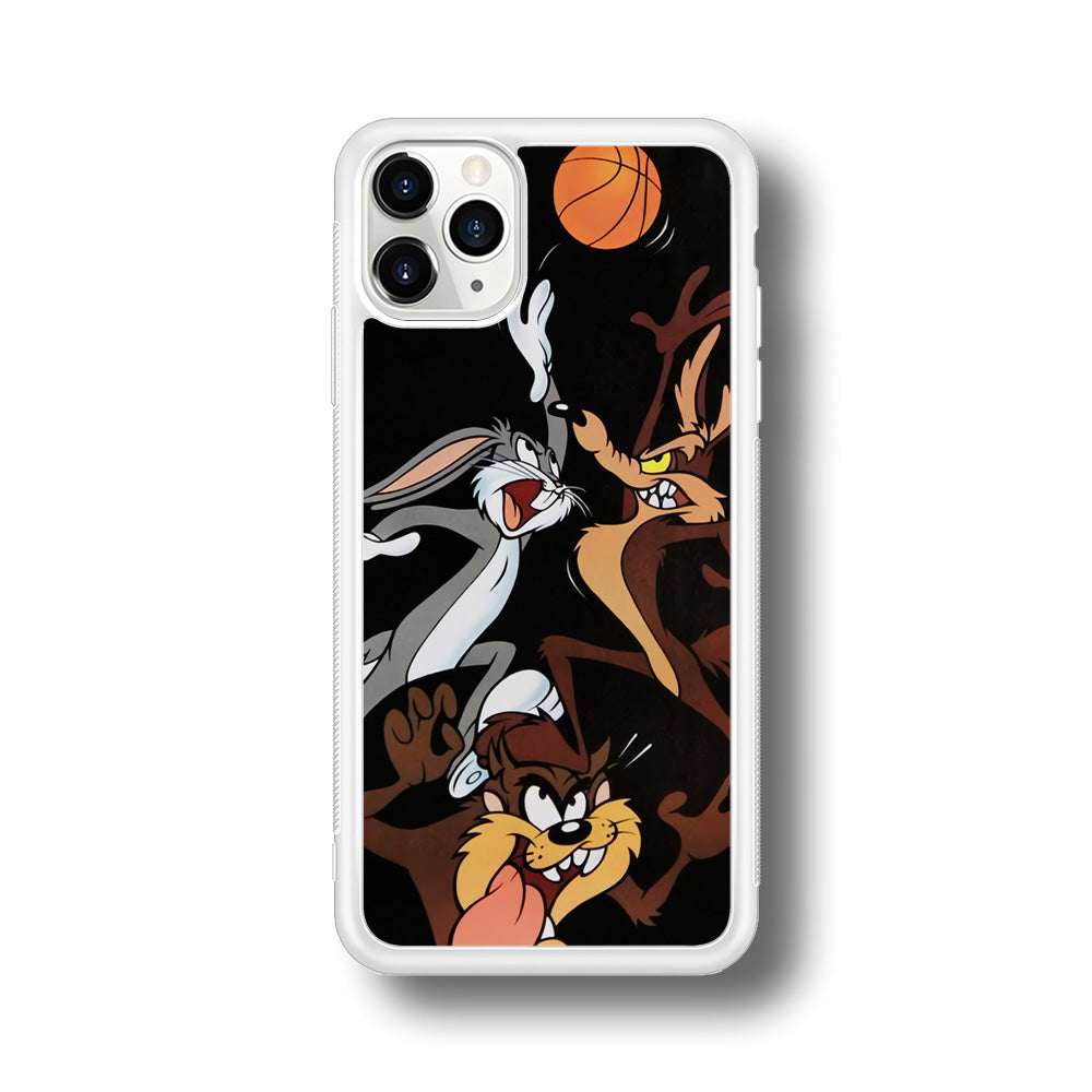 Bugs Bunny Coyote And Taz Playing Basketball iPhone 11 Pro Max Case