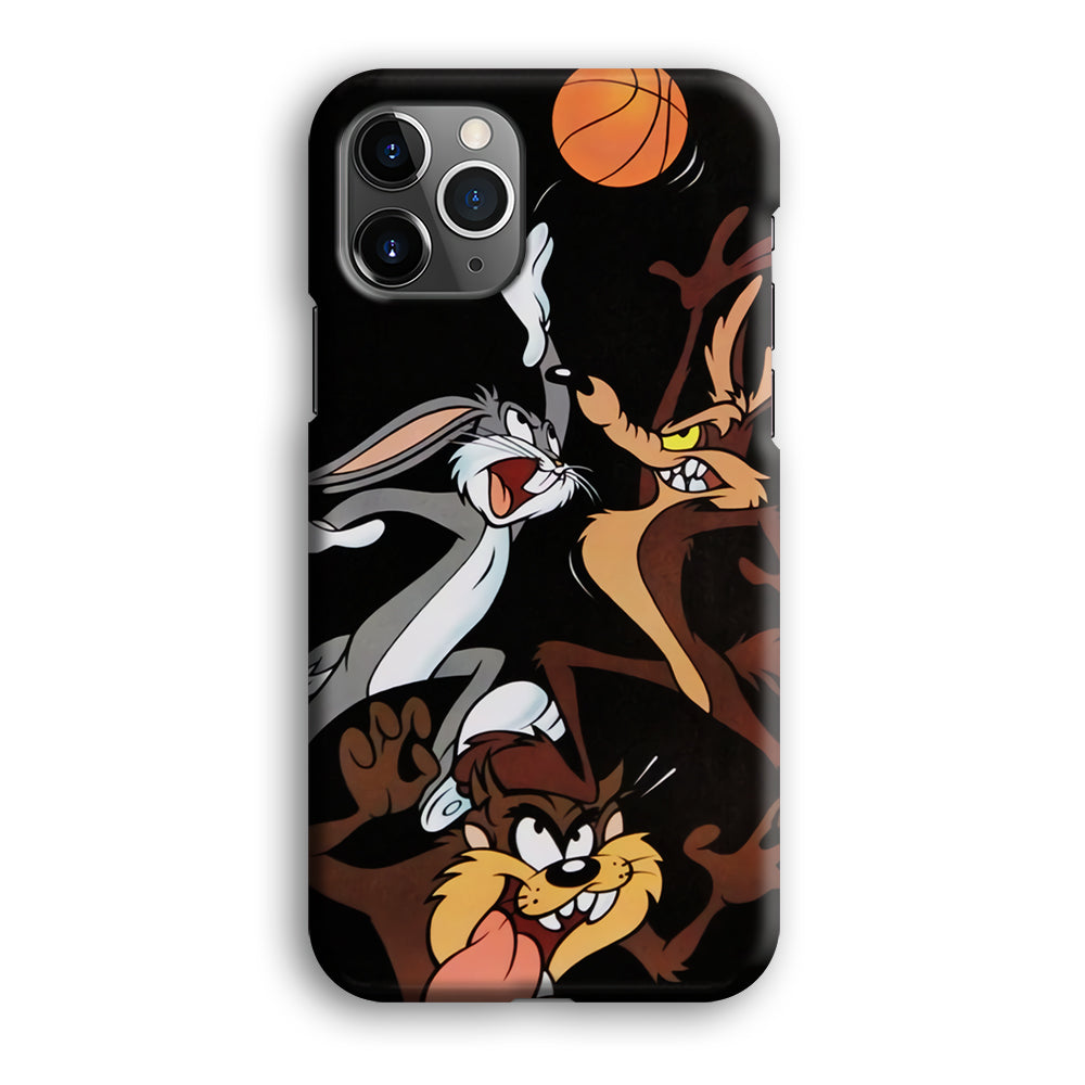 Bugs Bunny Coyote And Taz Playing Basketball iPhone 12 Pro Case