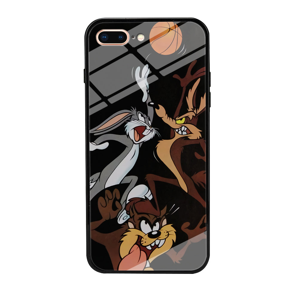 Bugs Bunny Coyote And Taz Playing Basketball iPhone 7 Plus Case