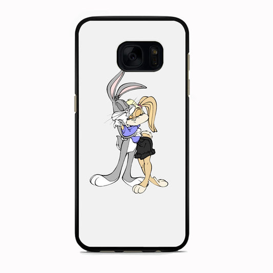 Bugs Bunny With Lola Bunny Samsung Galaxy S7 Edge Case