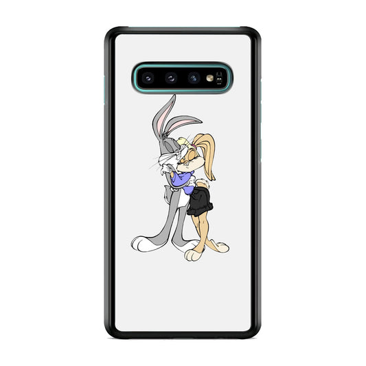 Bugs Bunny With Lola Bunny Samsung Galaxy S10 Plus Case