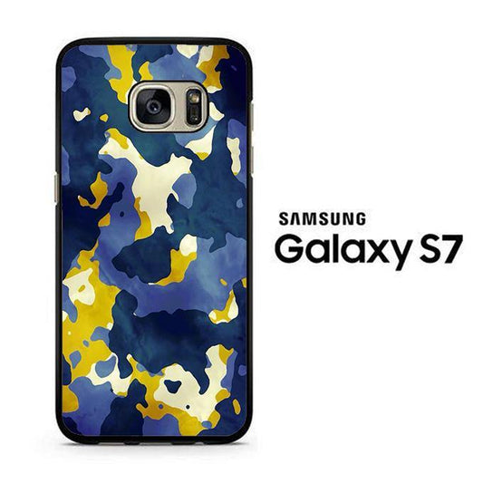 Camo Army Blue Mix Samsung Galaxy S7 Case - ezzyst