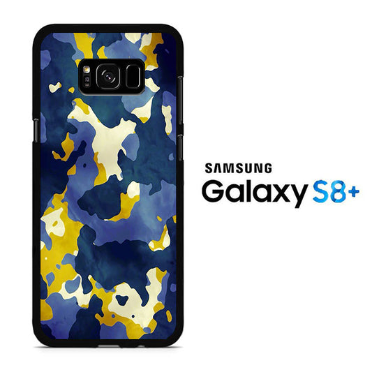 Camo Army Blue Mix Samsung Galaxy S8 Plus Case