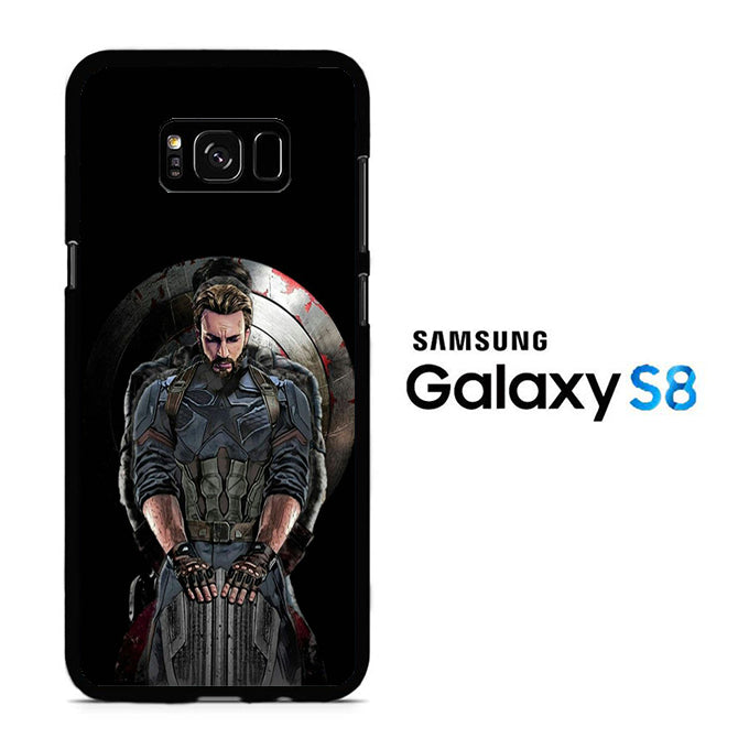 Captain America And Shield Samsung Galaxy S8 Case