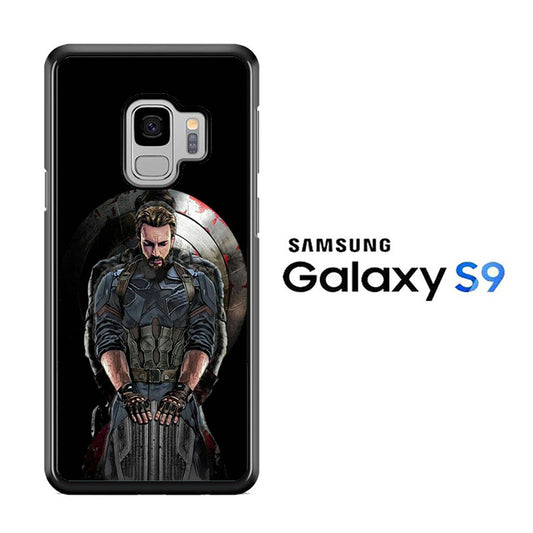 Captain America And Shield Samsung Galaxy S9 Case