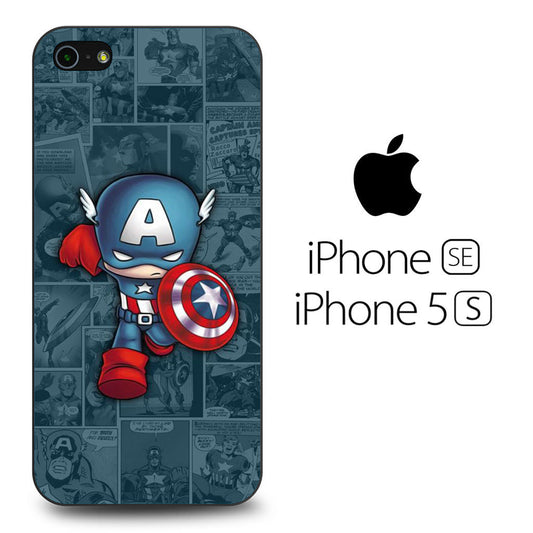 Captain America Comic iPhone 5 | 5s Case - Ezzystore