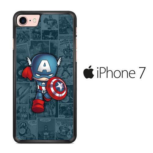 Captain America Comic iPhone 7 Case - ezzyst