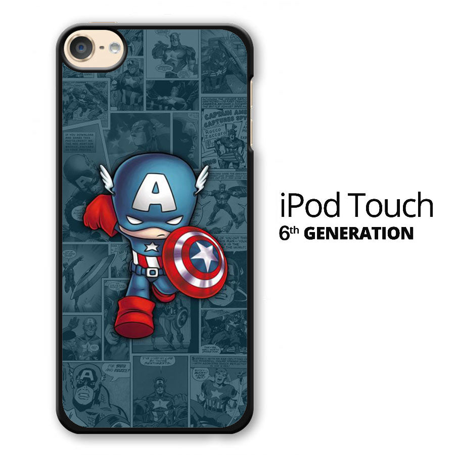 Captain America Comic iPod Touch 6 Case