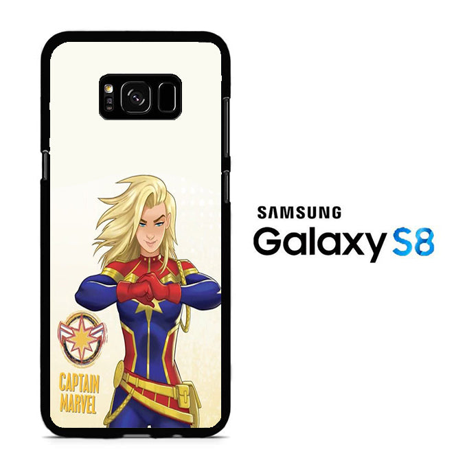 Captain Marvel Comic Samsung Galaxy S8 Case