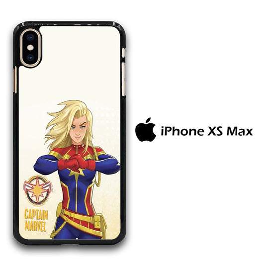 Captain Marvel Comic iPhone Xs Max Case